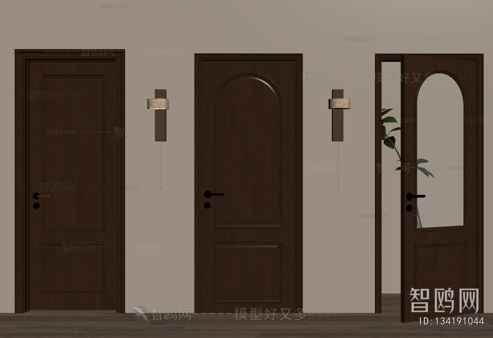 French Style Single Door