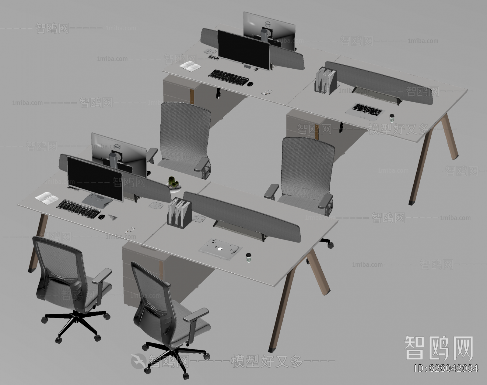 Modern Office Desk And Chair