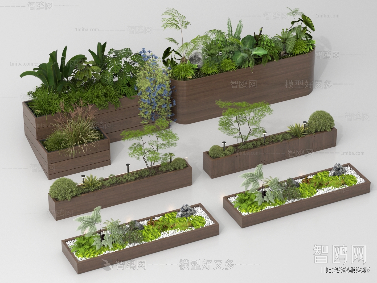 Modern Flower Bed, Flower Bowl, Flower Box