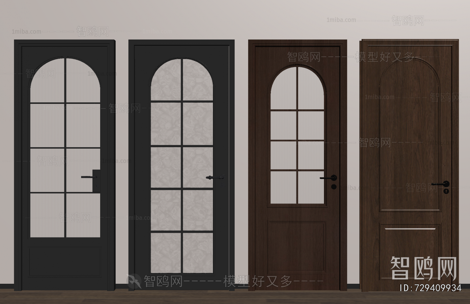 French Style Single Door