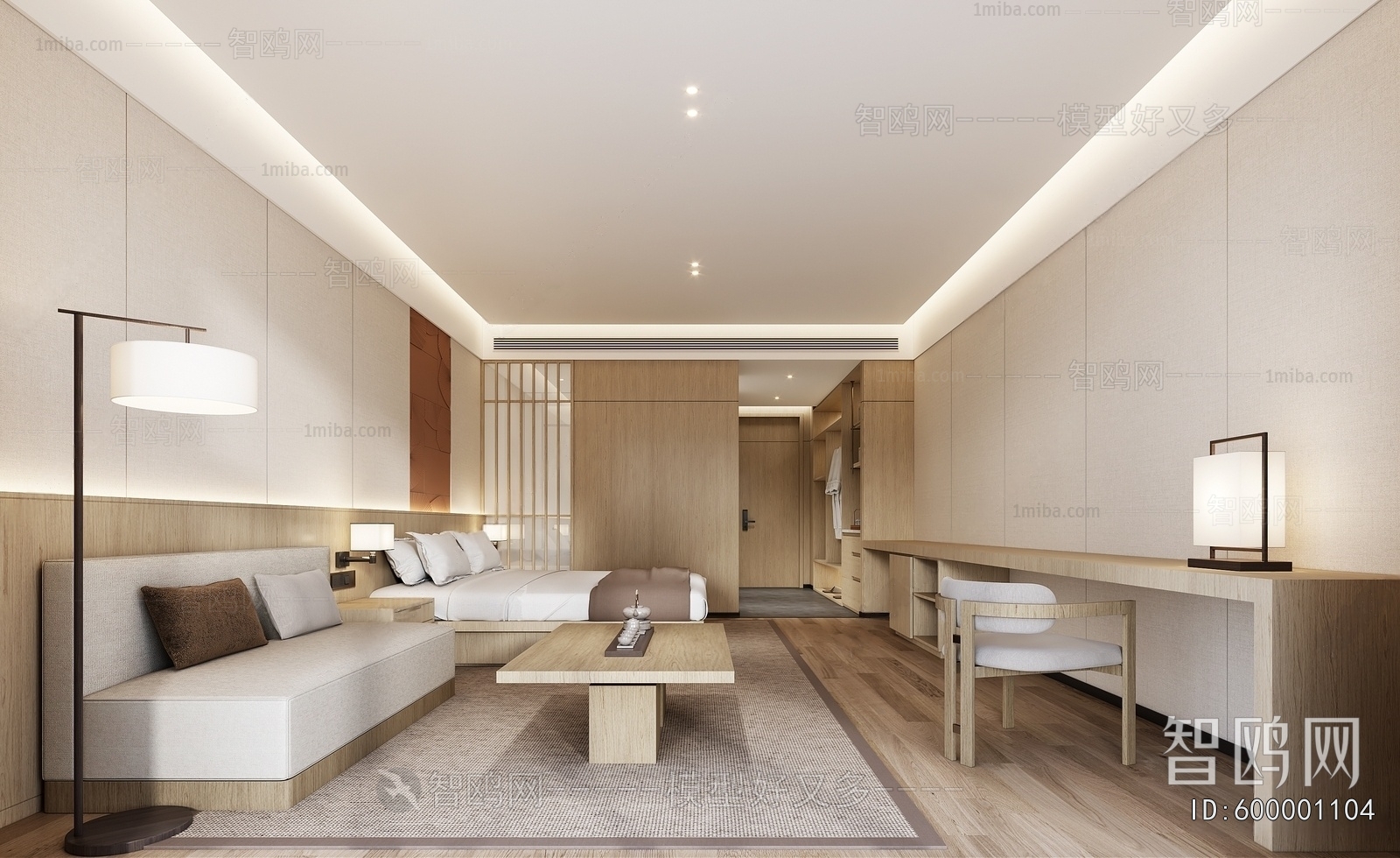 New Chinese Style Guest Room