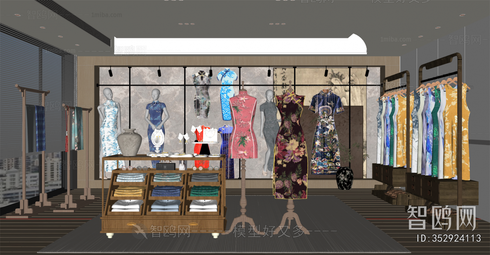 New Chinese Style Clothing Store