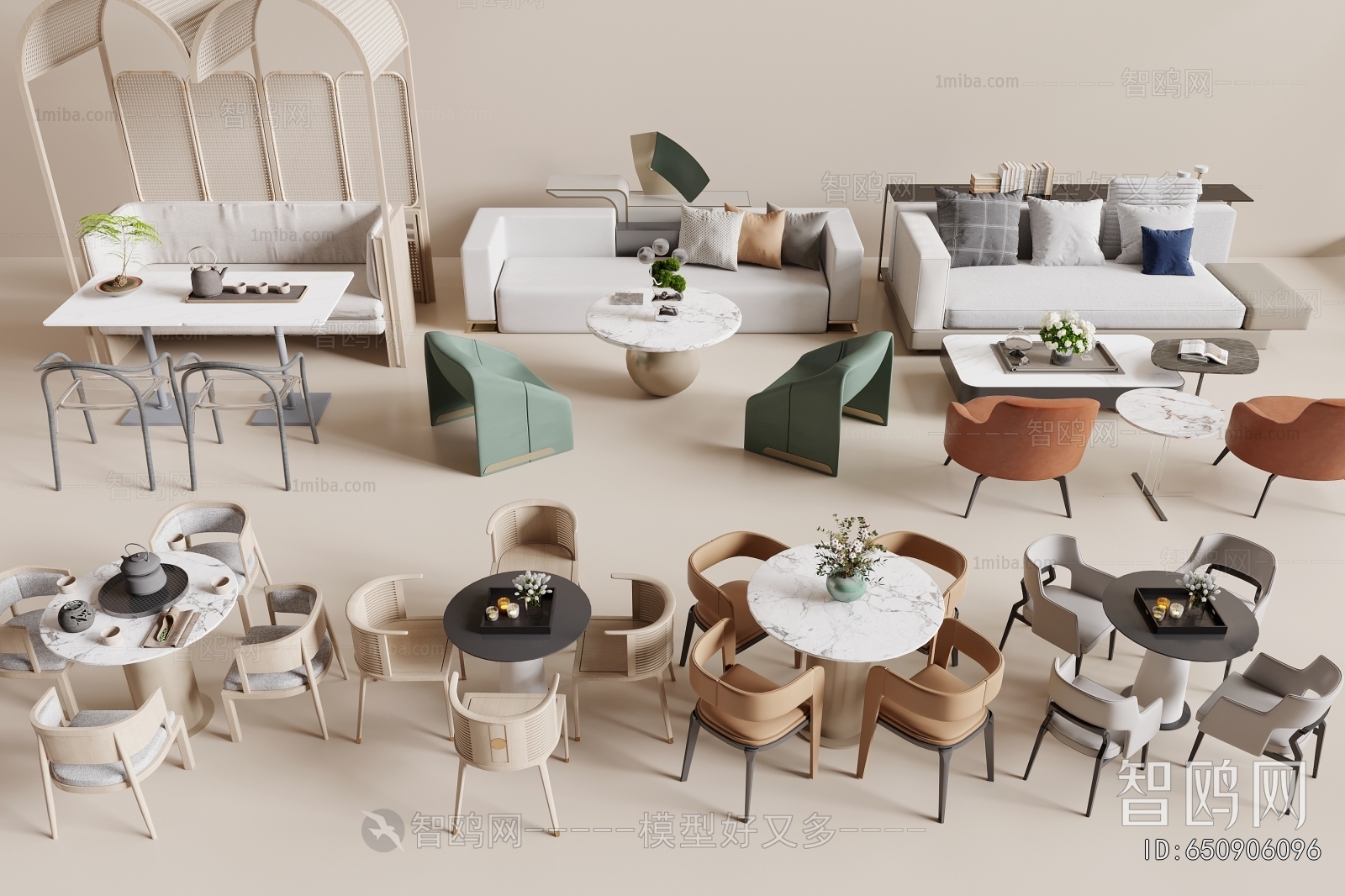 Modern Leisure Table And Chair