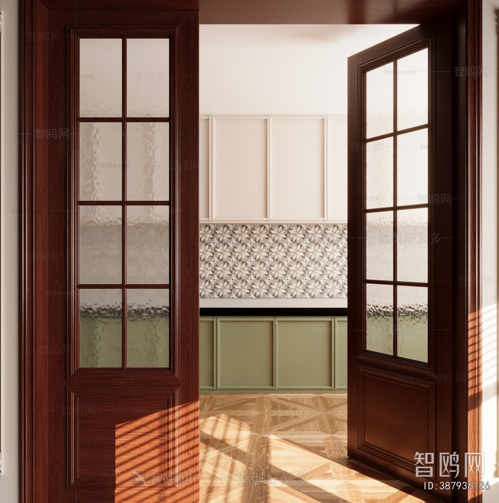 French Style Double Door