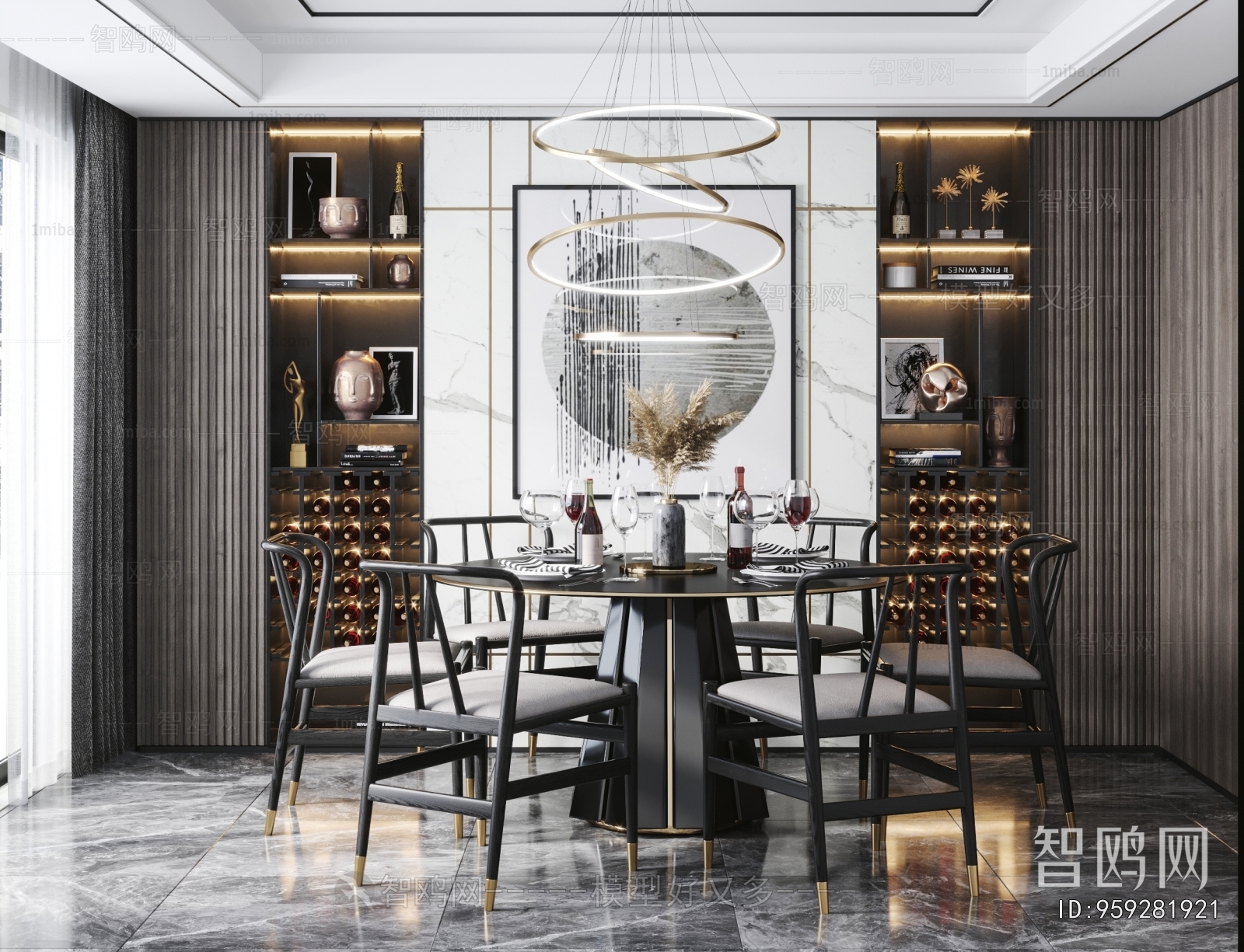 New Chinese Style Dining Table And Chairs