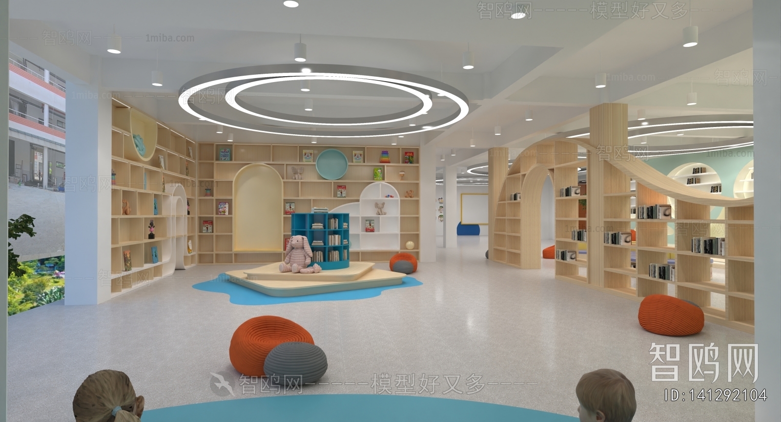 Modern Architectural Bird's-eye View Planning