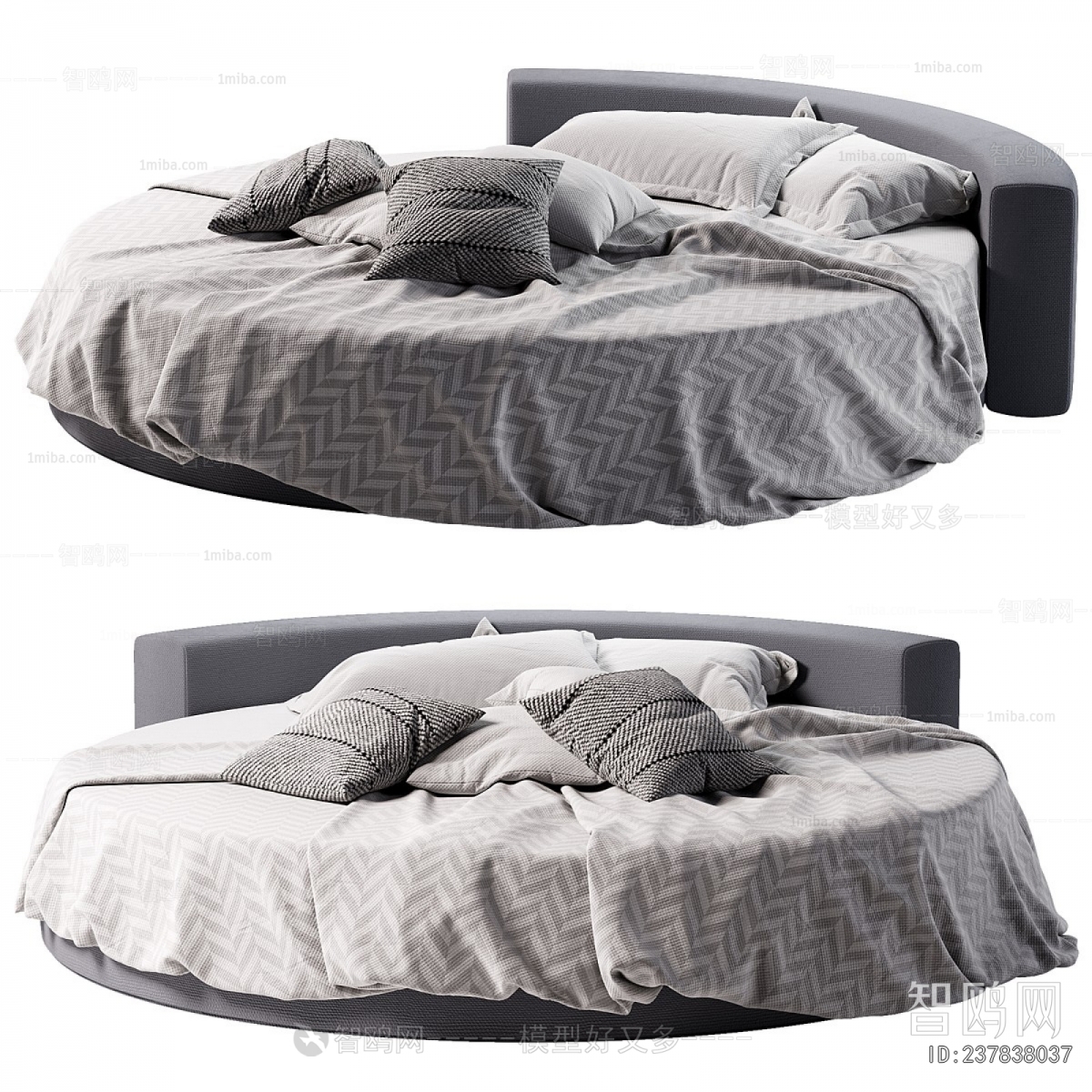 Modern Round Bed
