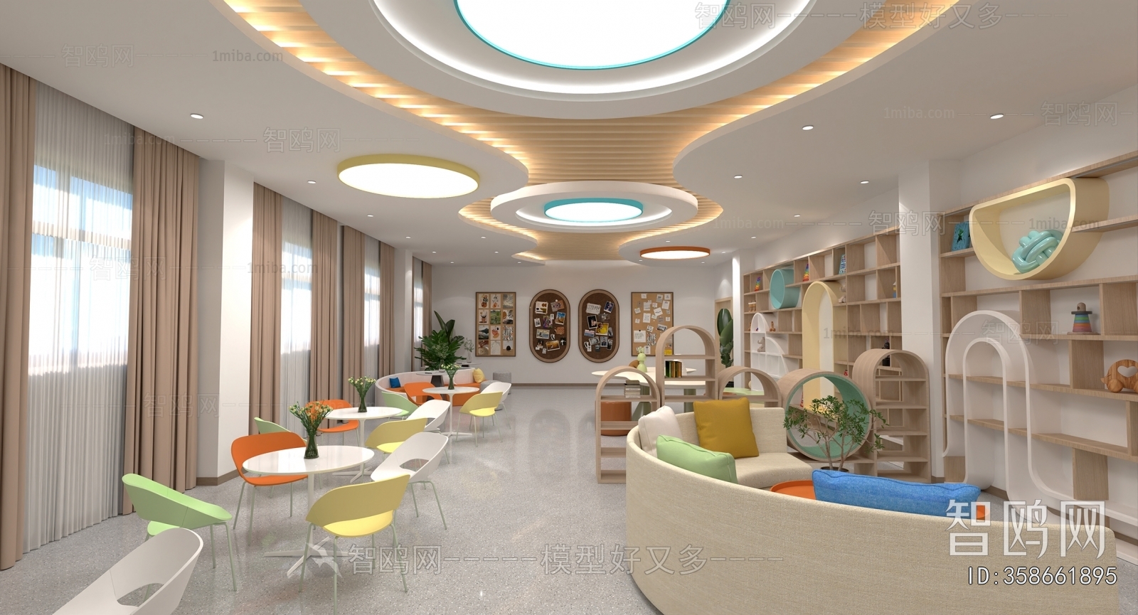 Modern Children's Playroom