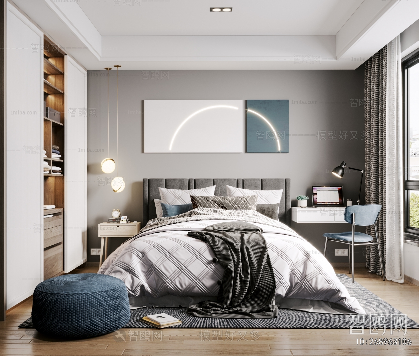 Nordic Style Bedroom