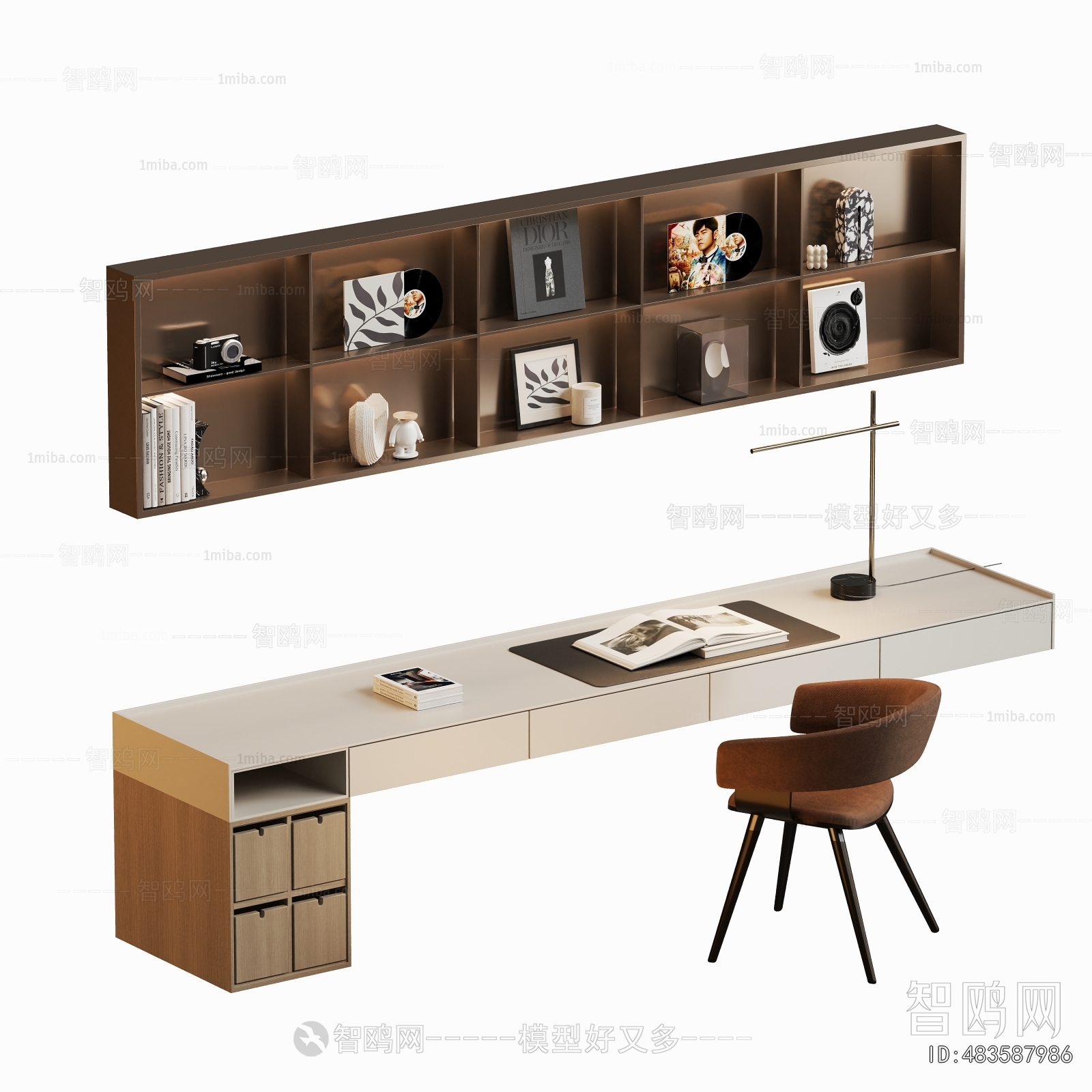 Modern Computer Desk And Chair