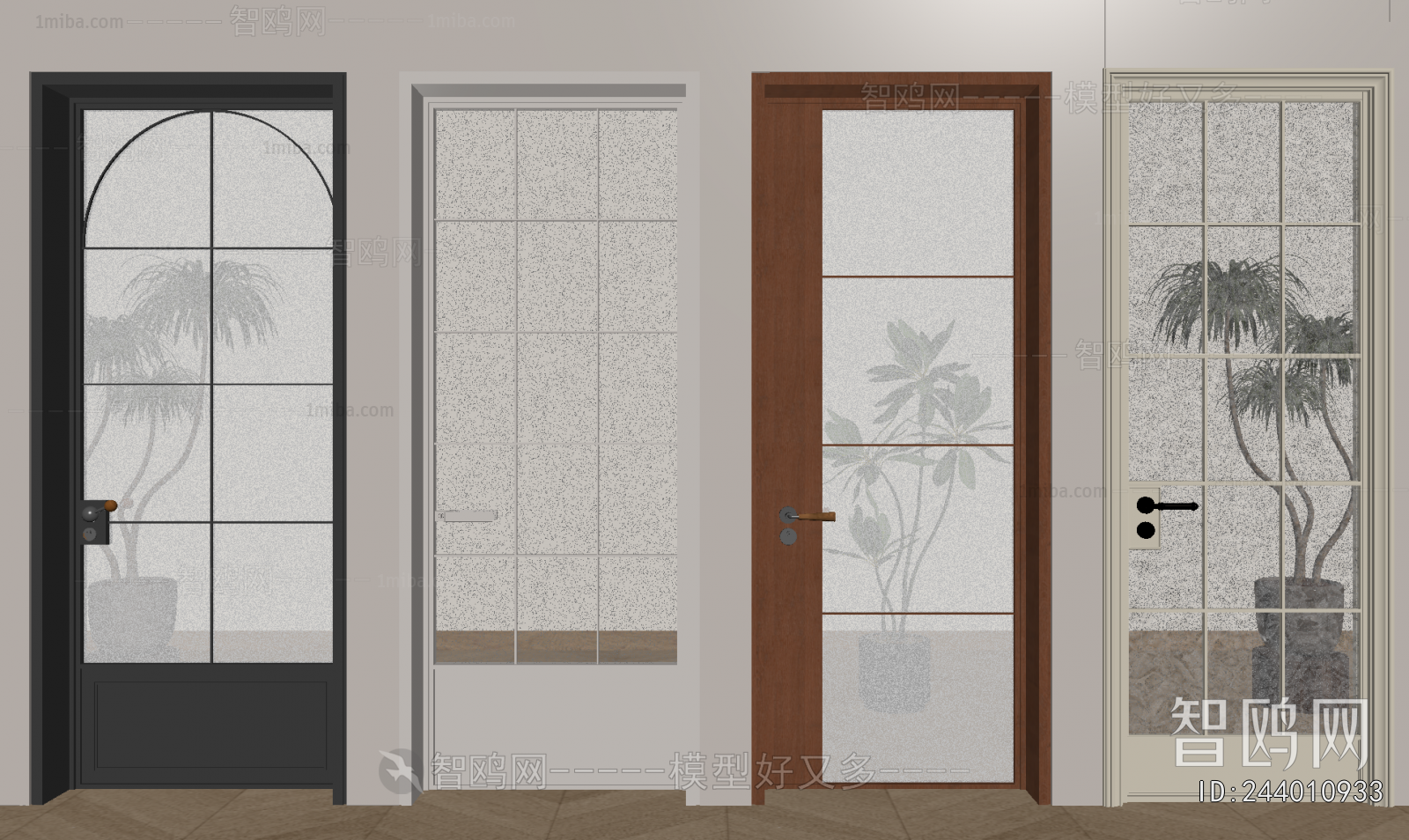 French Style Single Door