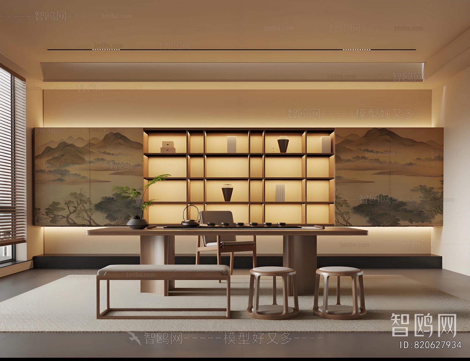 New Chinese Style Tea House