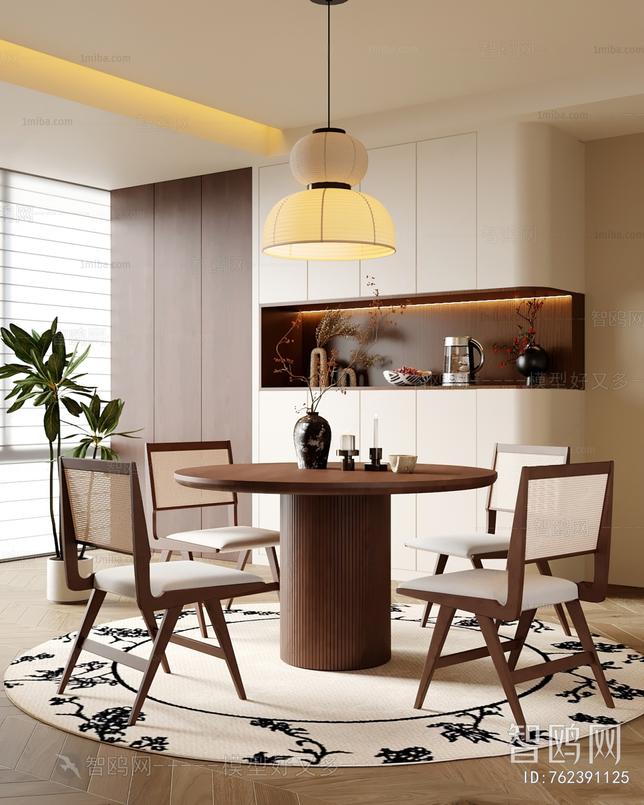 New Chinese Style Dining Room