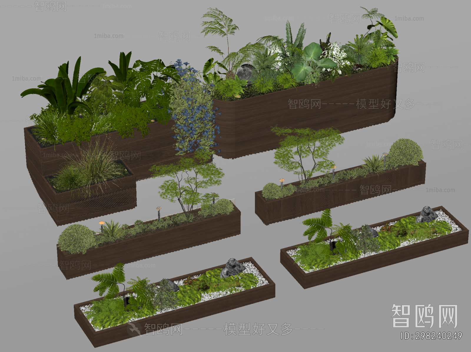 Modern Flower Bed, Flower Bowl, Flower Box