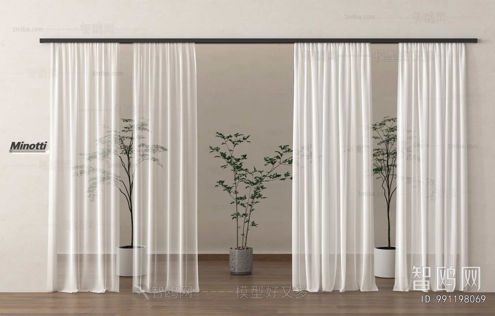 Modern The Curtain