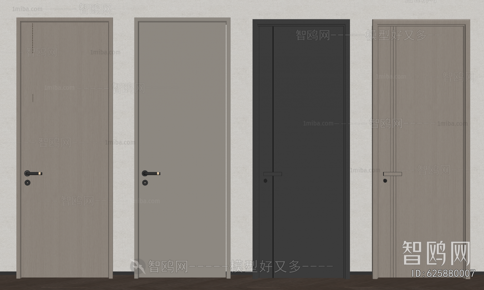 Modern Single Door