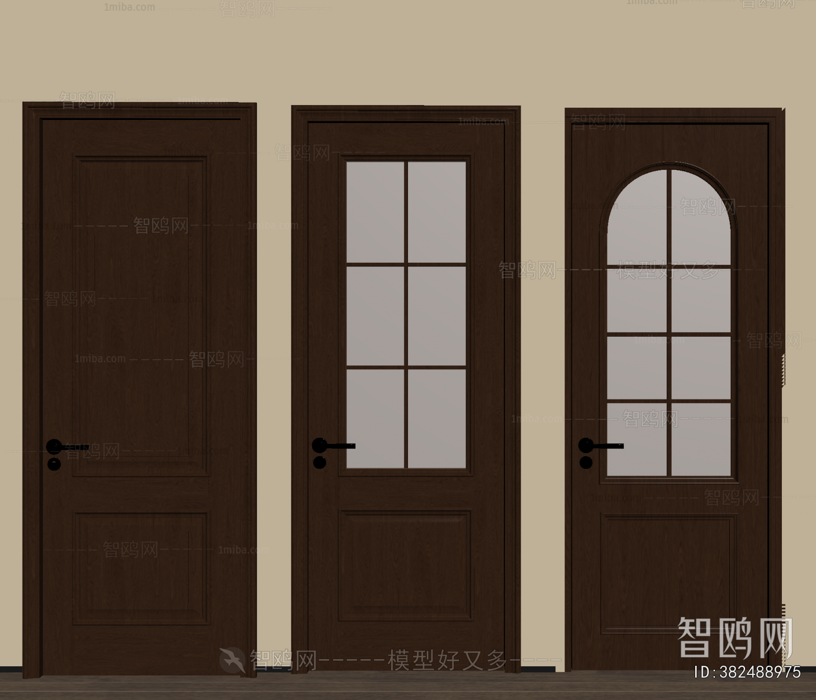 French Style Single Door