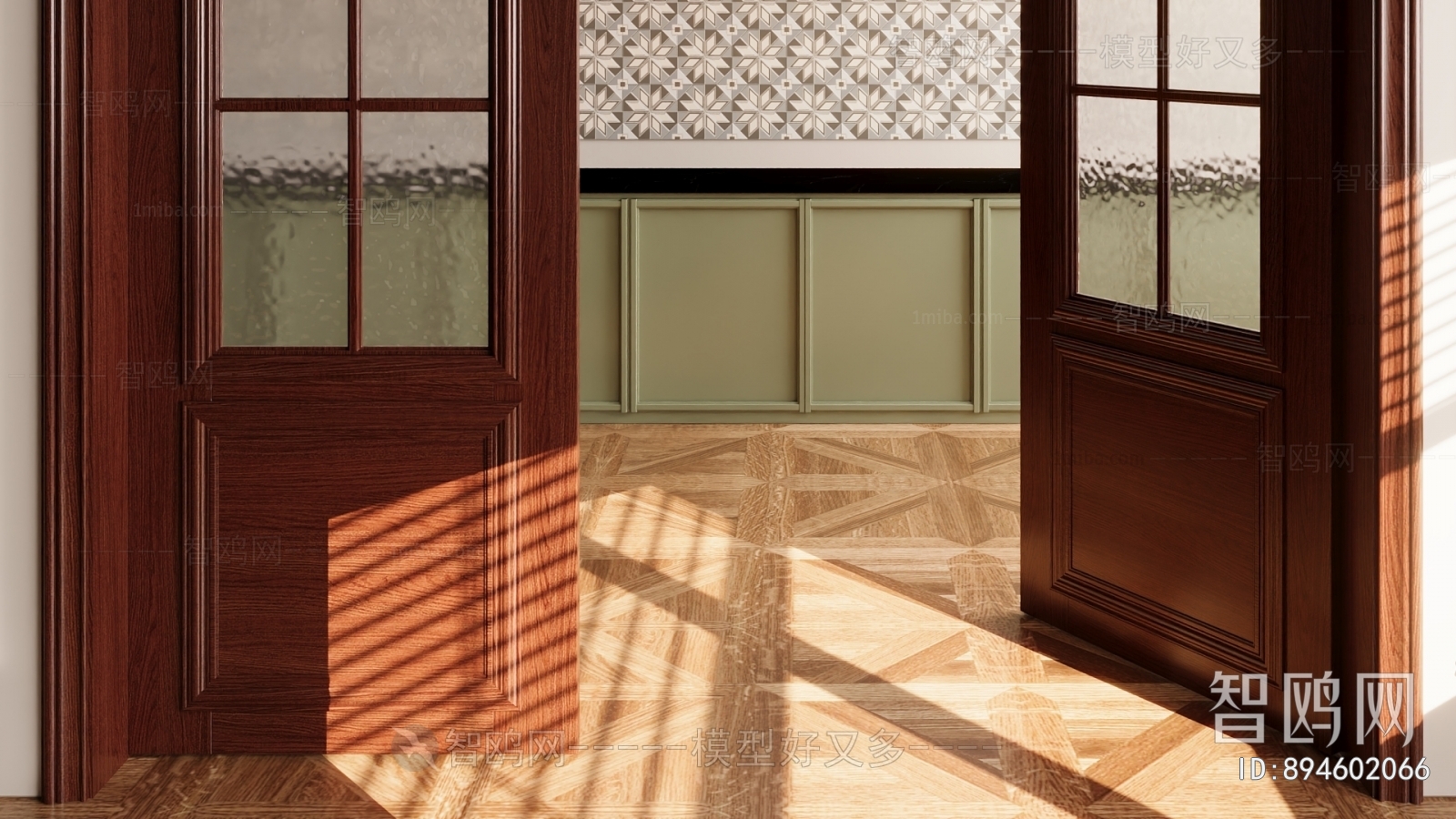 European Style Double Door