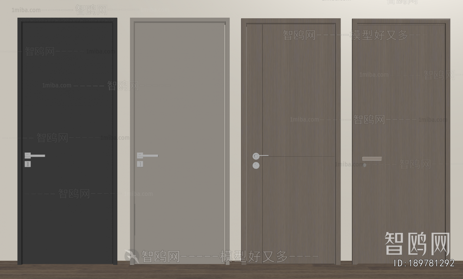 Modern Single Door