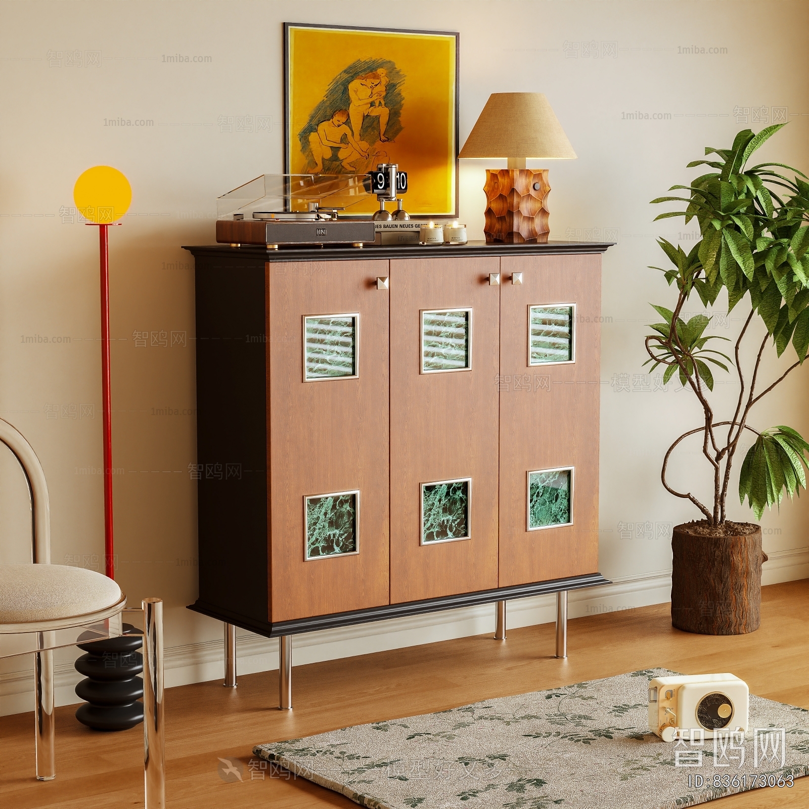Modern Decorative Cabinet