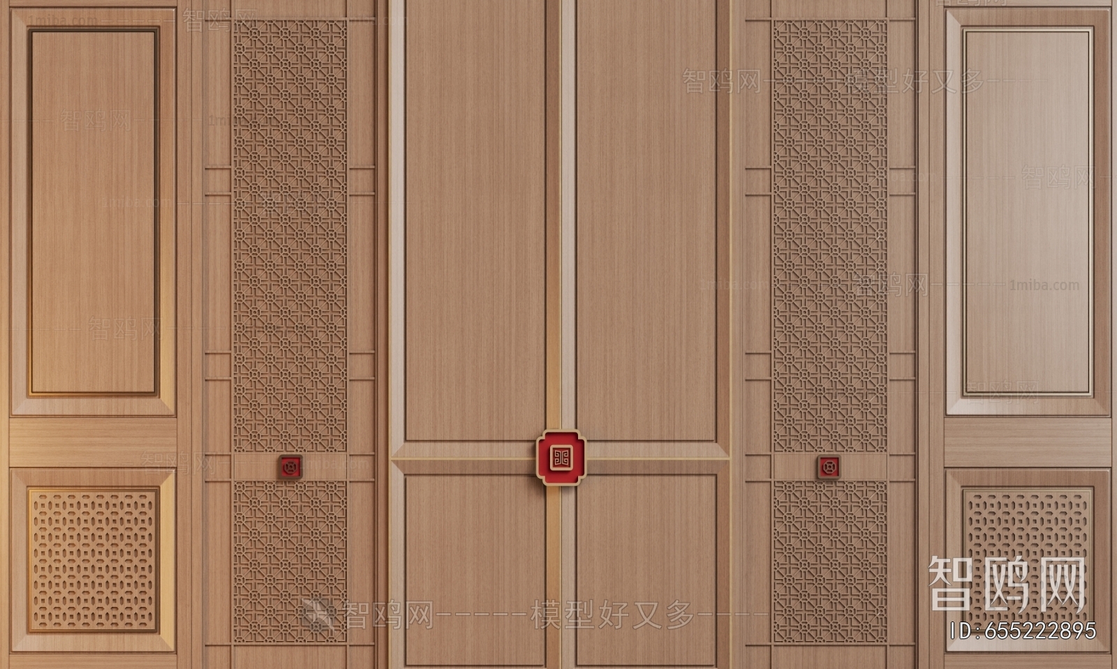 New Chinese Style Wall Panel