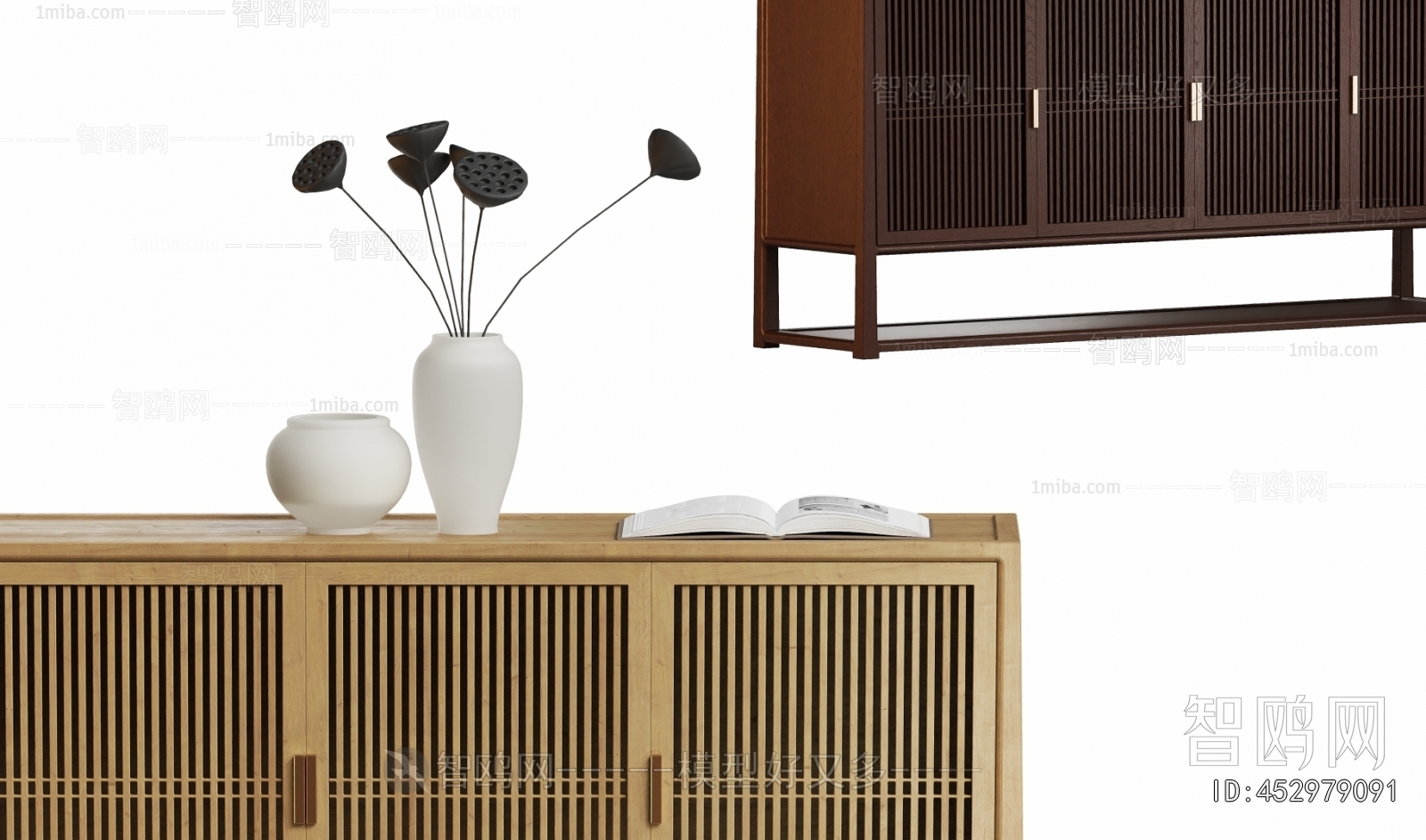 New Chinese Style Entrance Cabinet