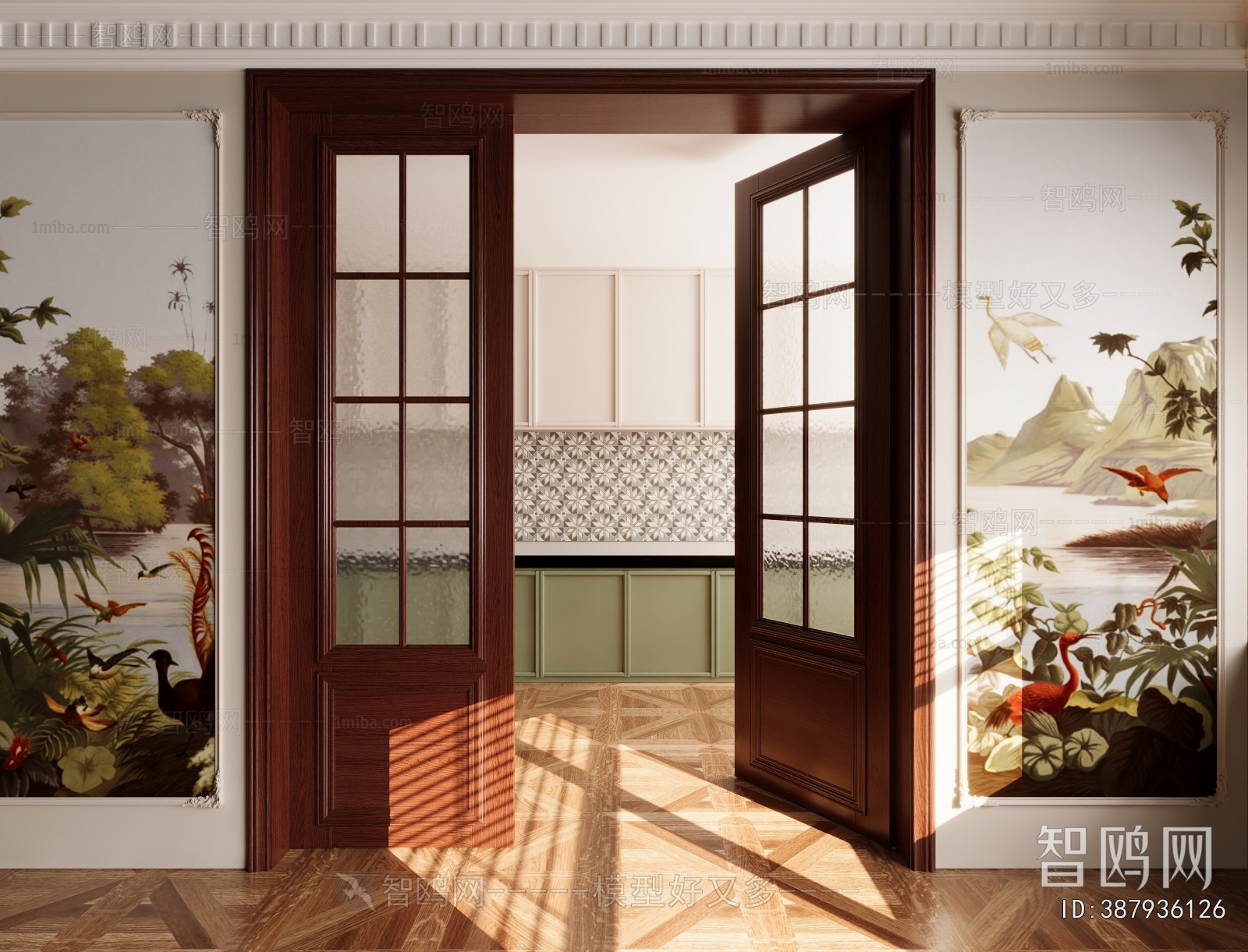 French Style Double Door