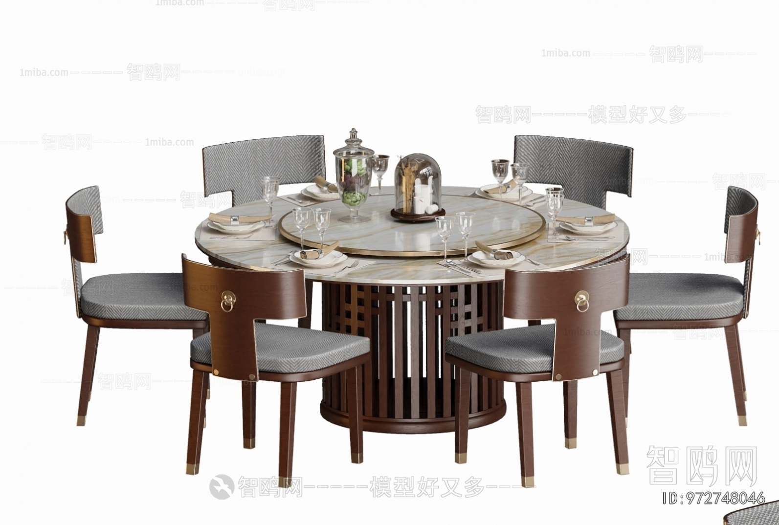 New Chinese Style Dining Table And Chairs