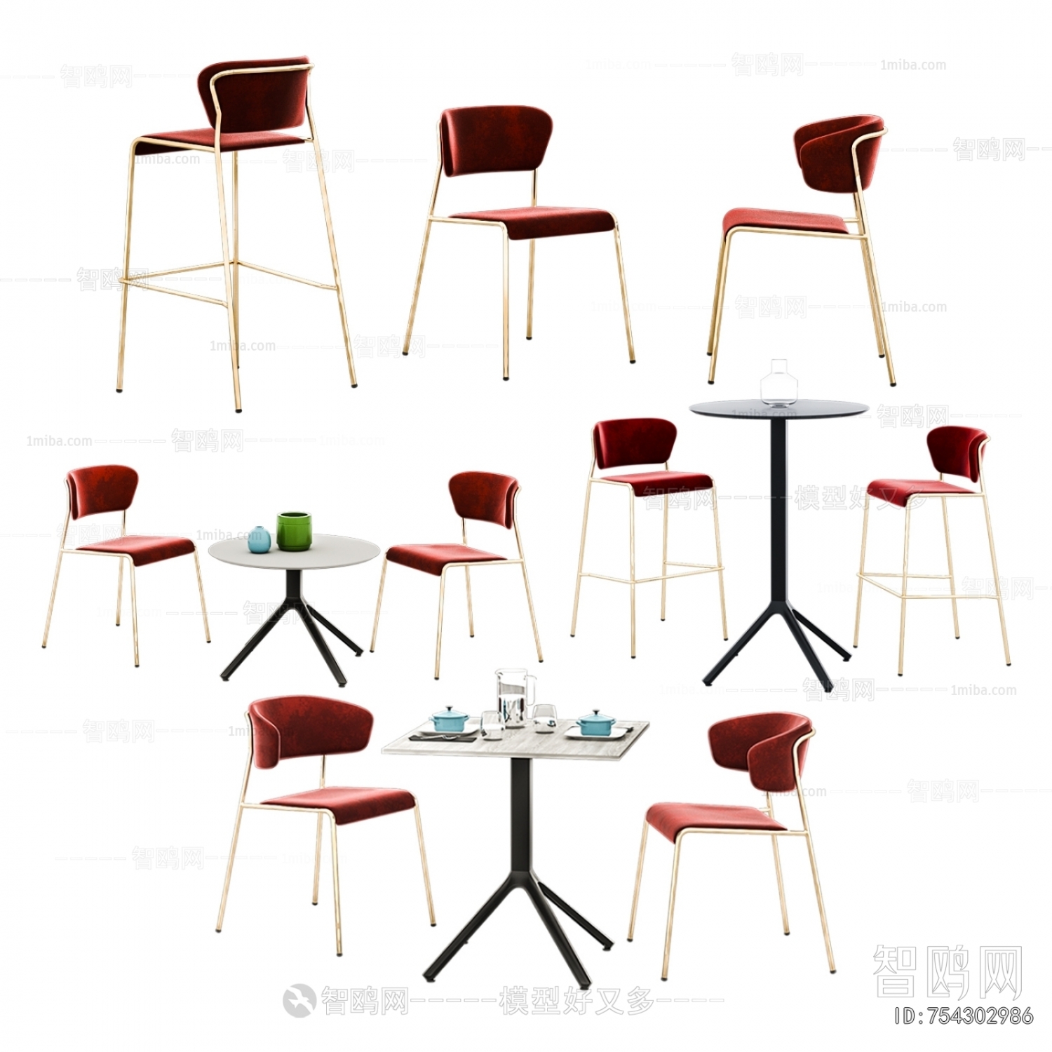 Modern Leisure Table And Chair