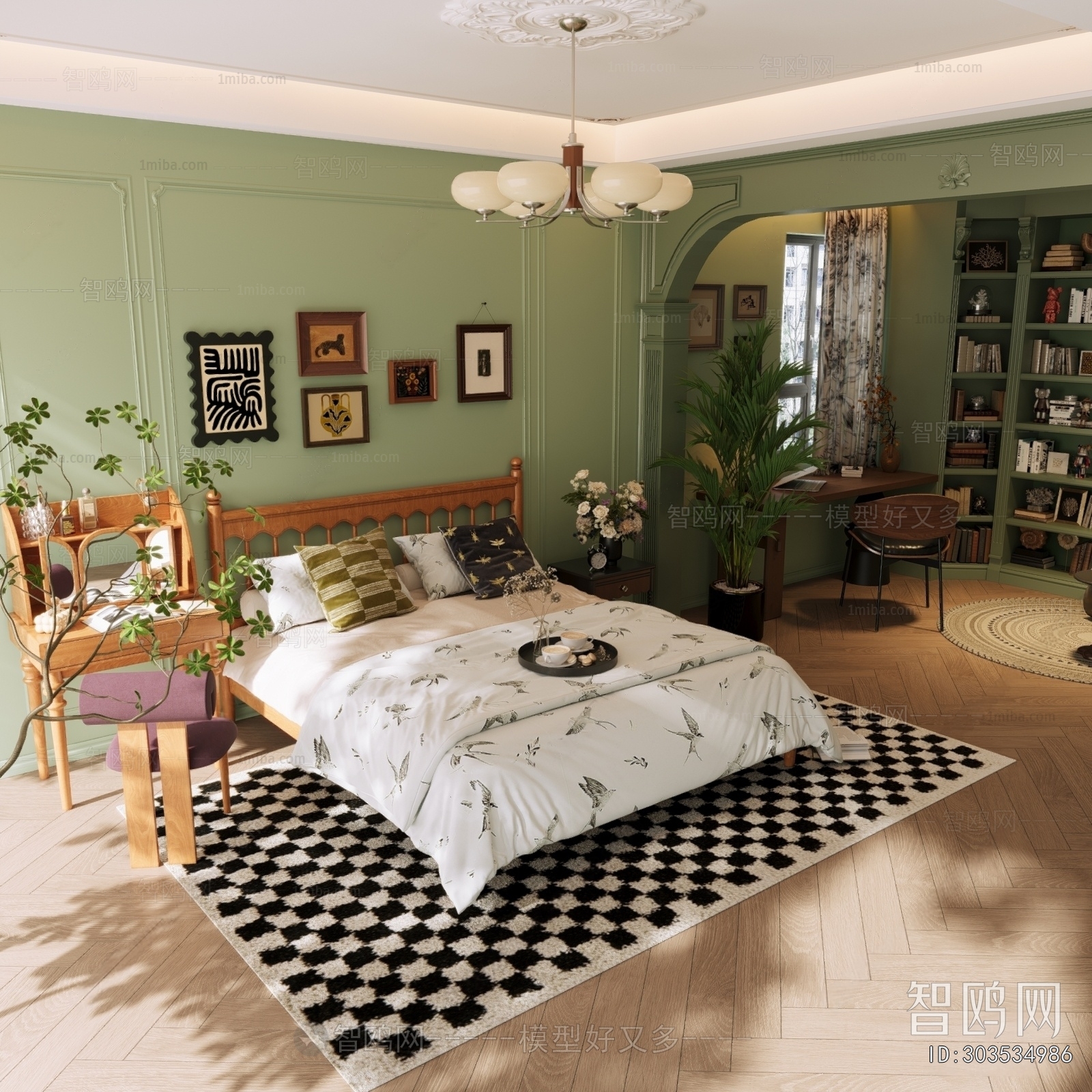 French Style Bedroom