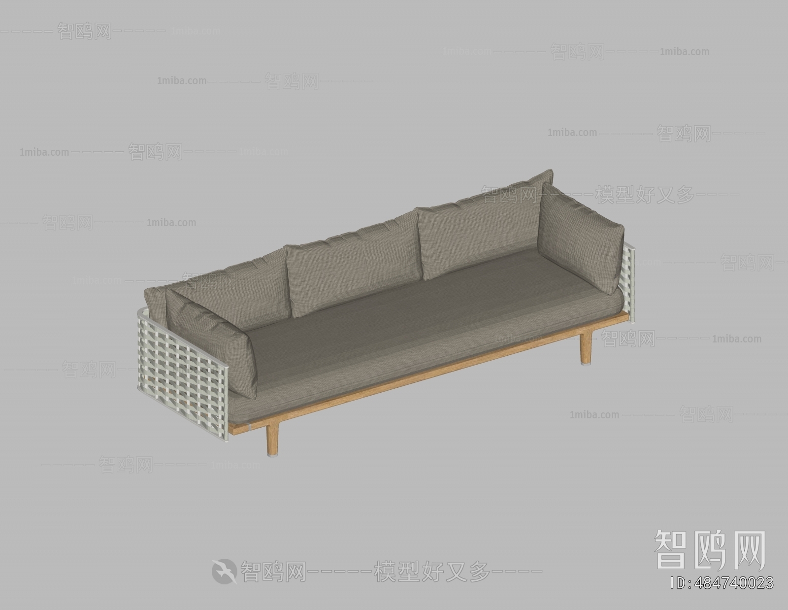 Modern Three-seat Sofa