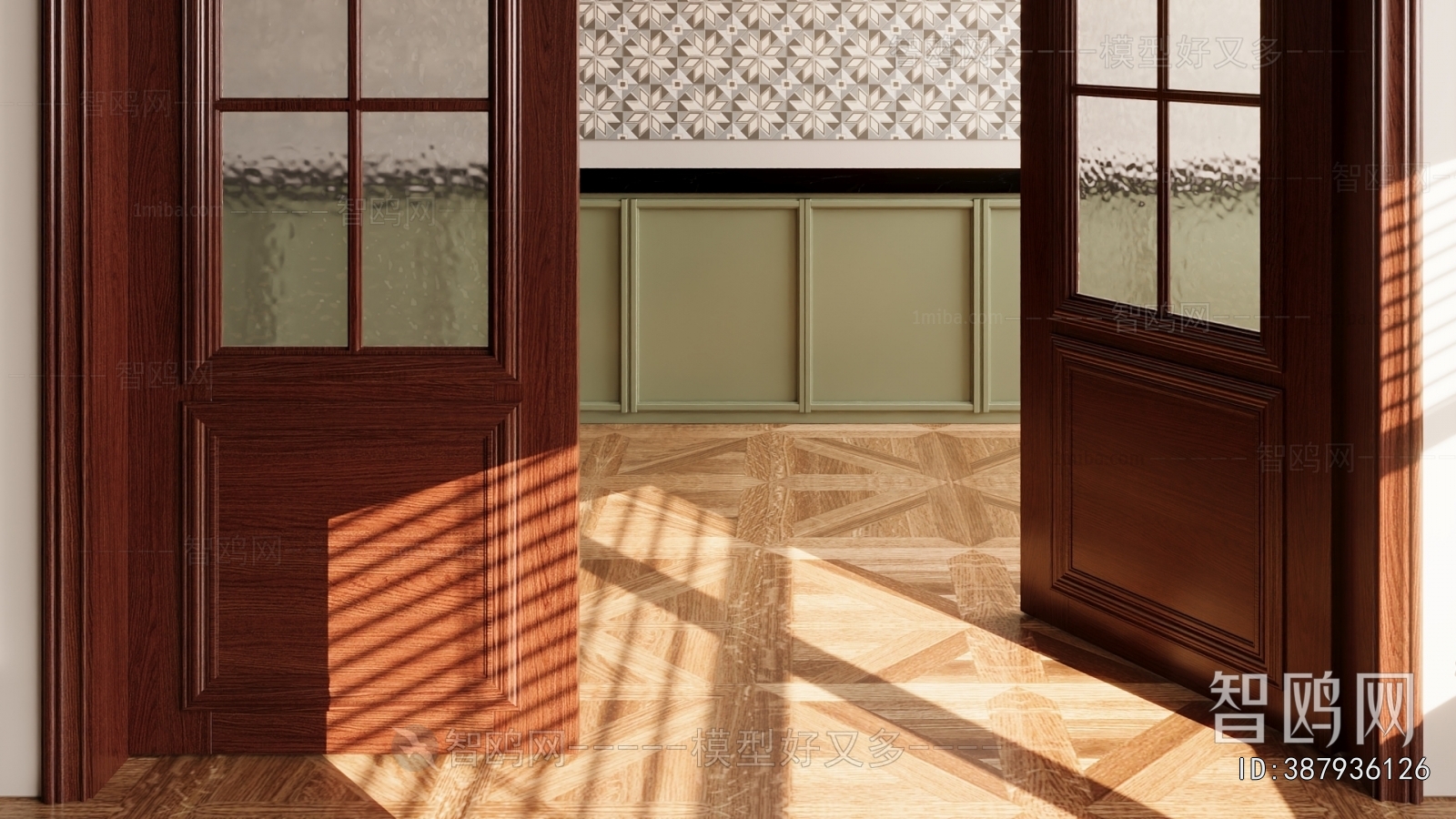 French Style Double Door