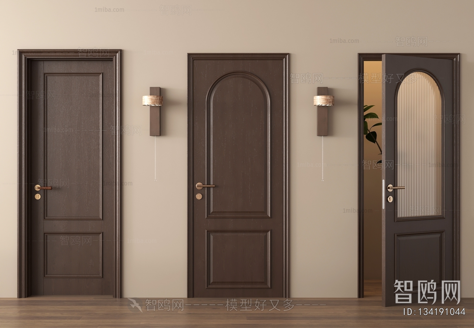 French Style Single Door