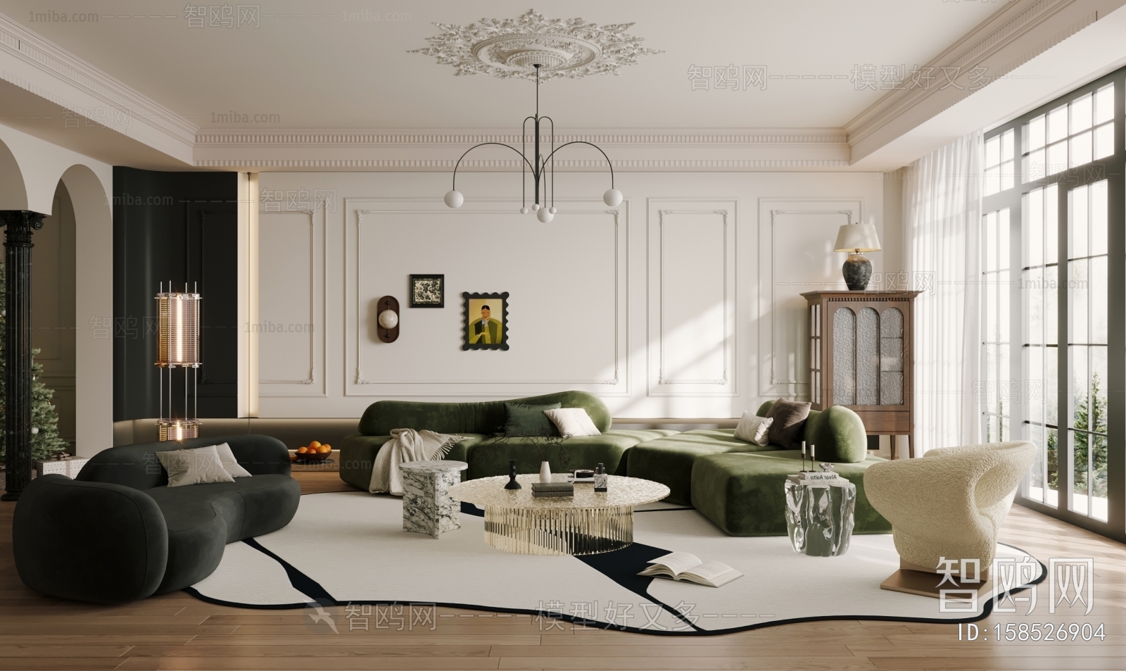 French Style A Living Room