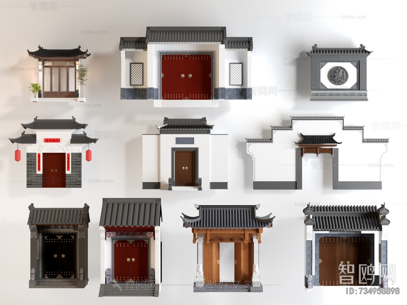 New Chinese Style Gate