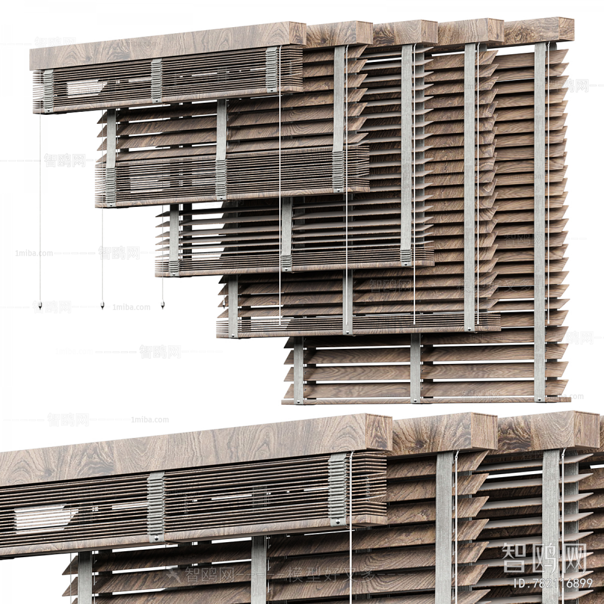 Wabi-sabi Style Venetian Blinds