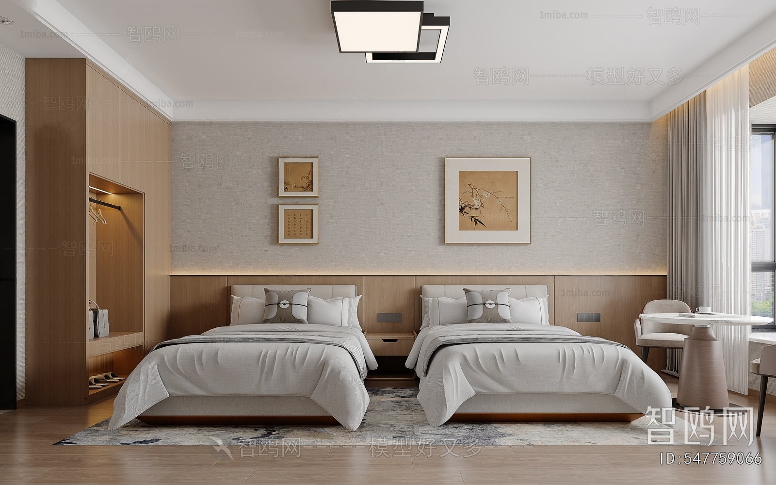 New Chinese Style Guest Room