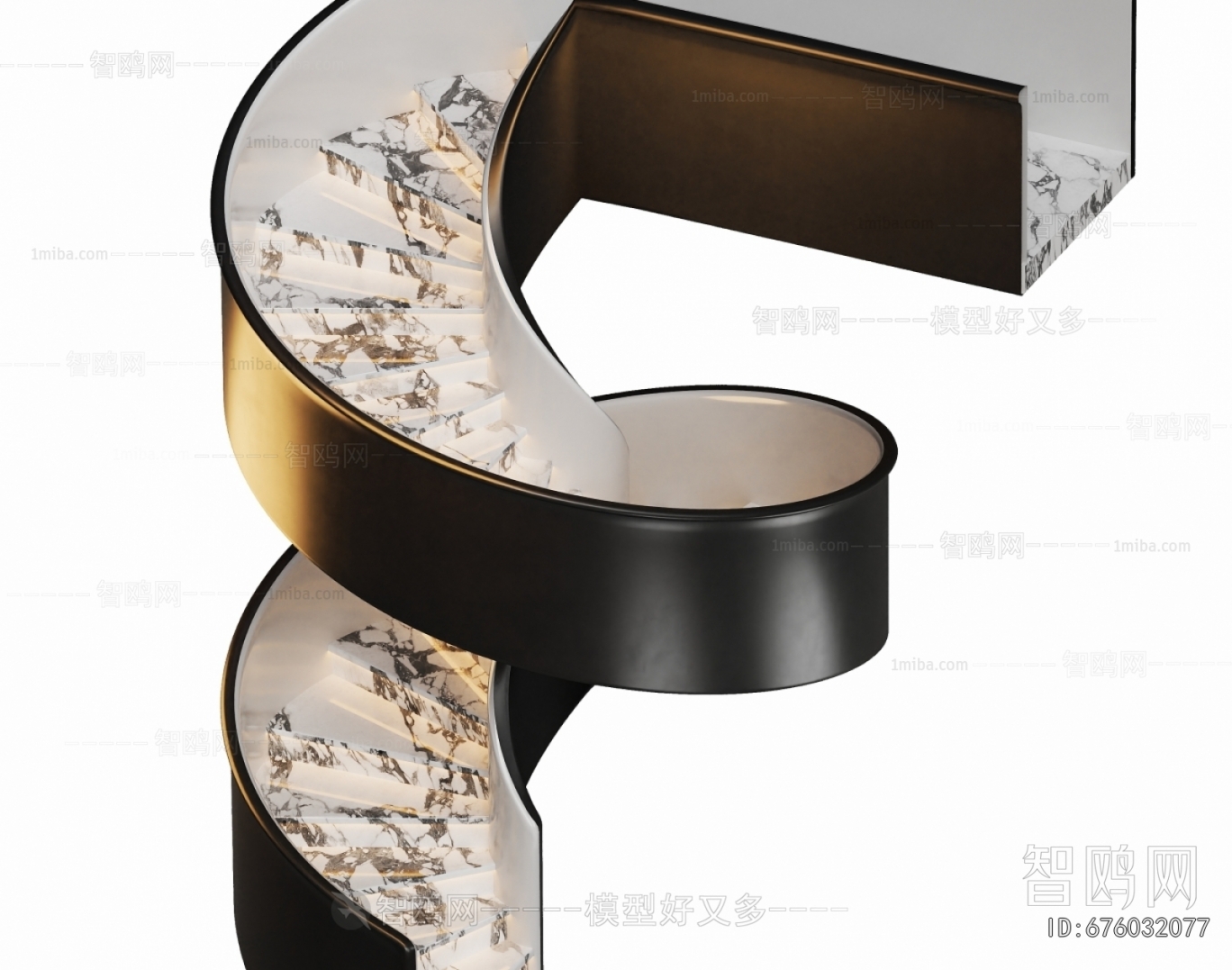 Modern Rotating Staircase