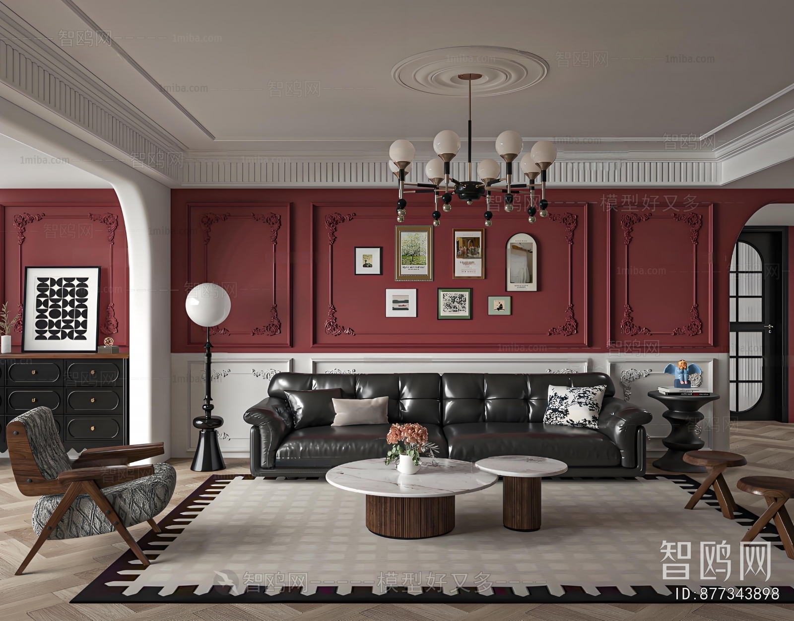 French Style A Living Room