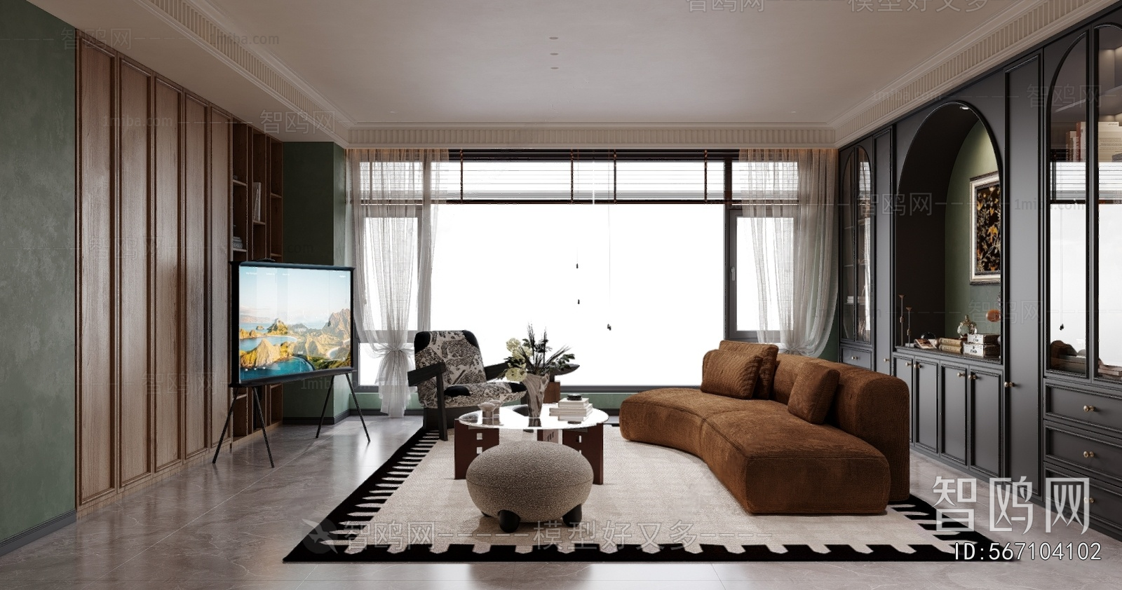 French Style A Living Room