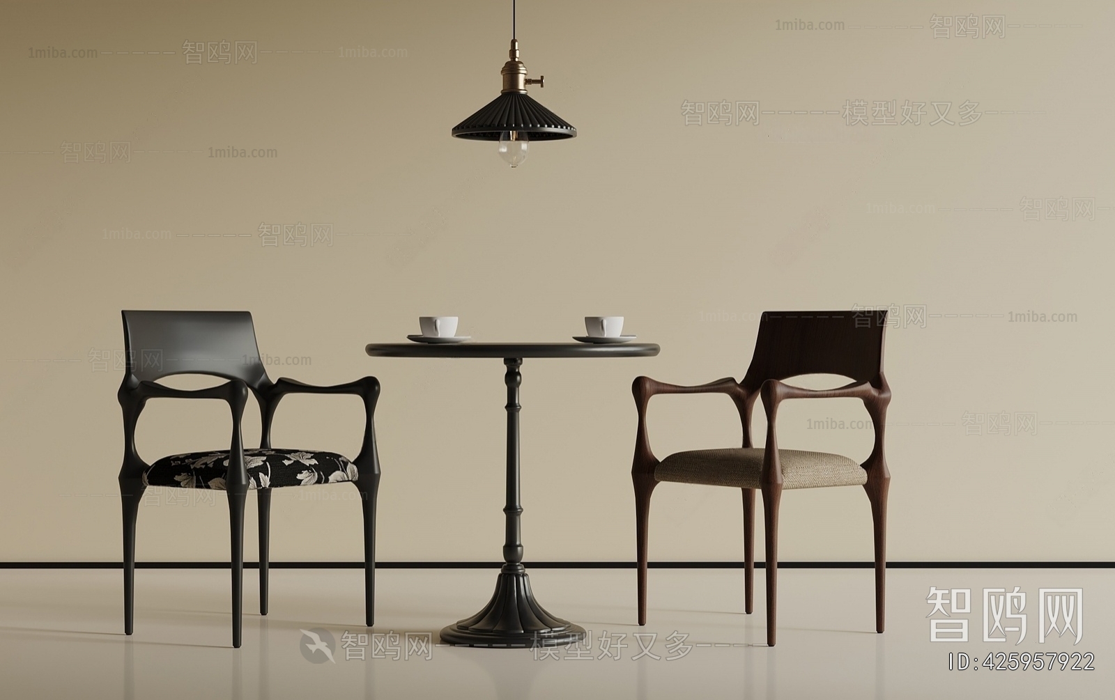 French Style Leisure Table And Chair