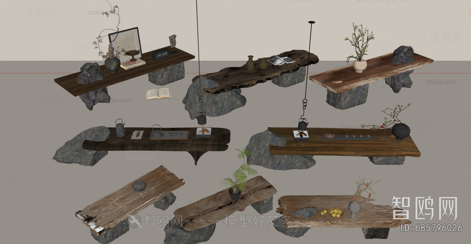 New Chinese Style Tea Tables And Chairs