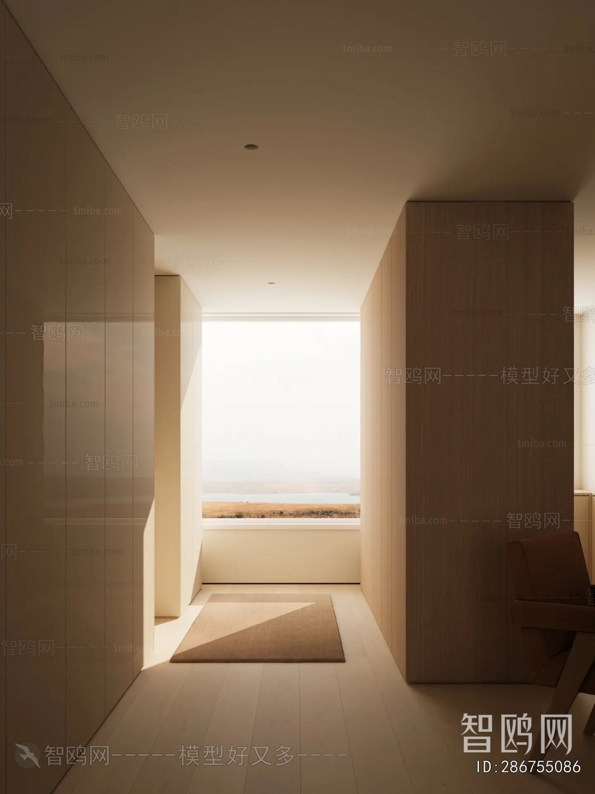 Wabi-sabi Style A Living Room