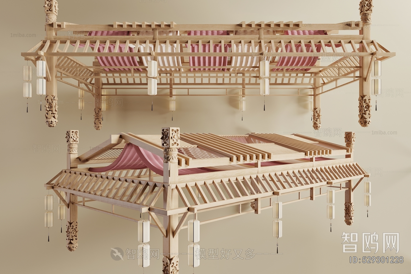 New Chinese Style Suspended Ceiling