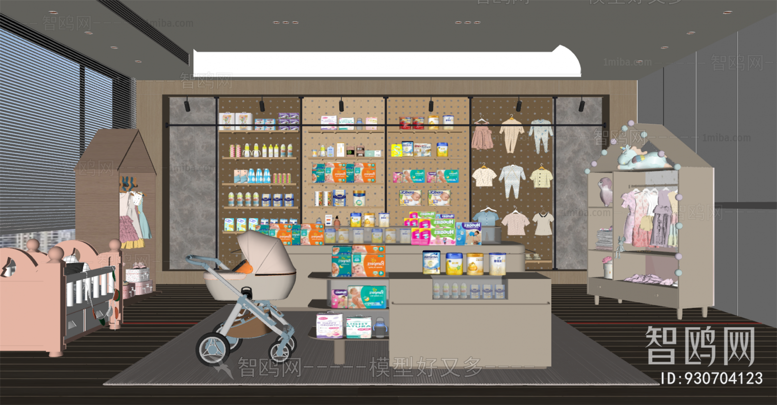 Modern Maternal And Infant Store
