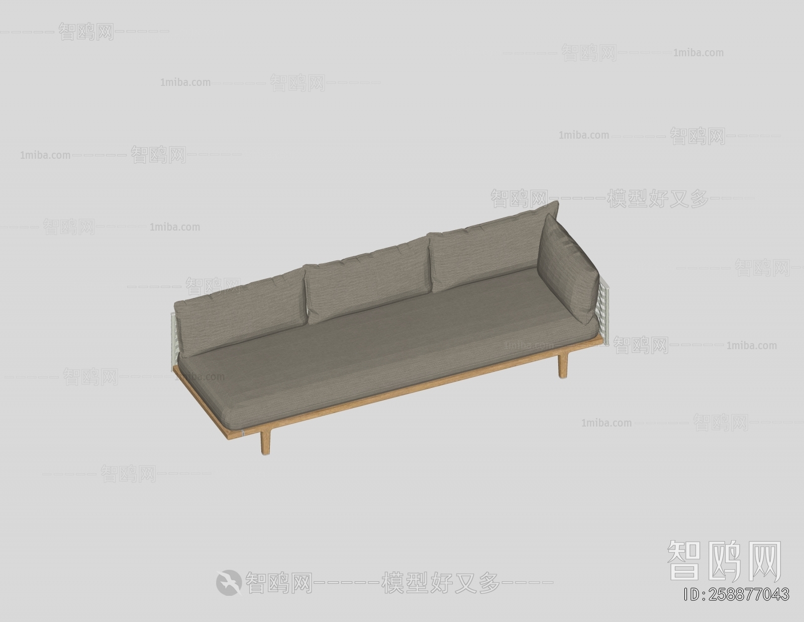 Modern Three-seat Sofa