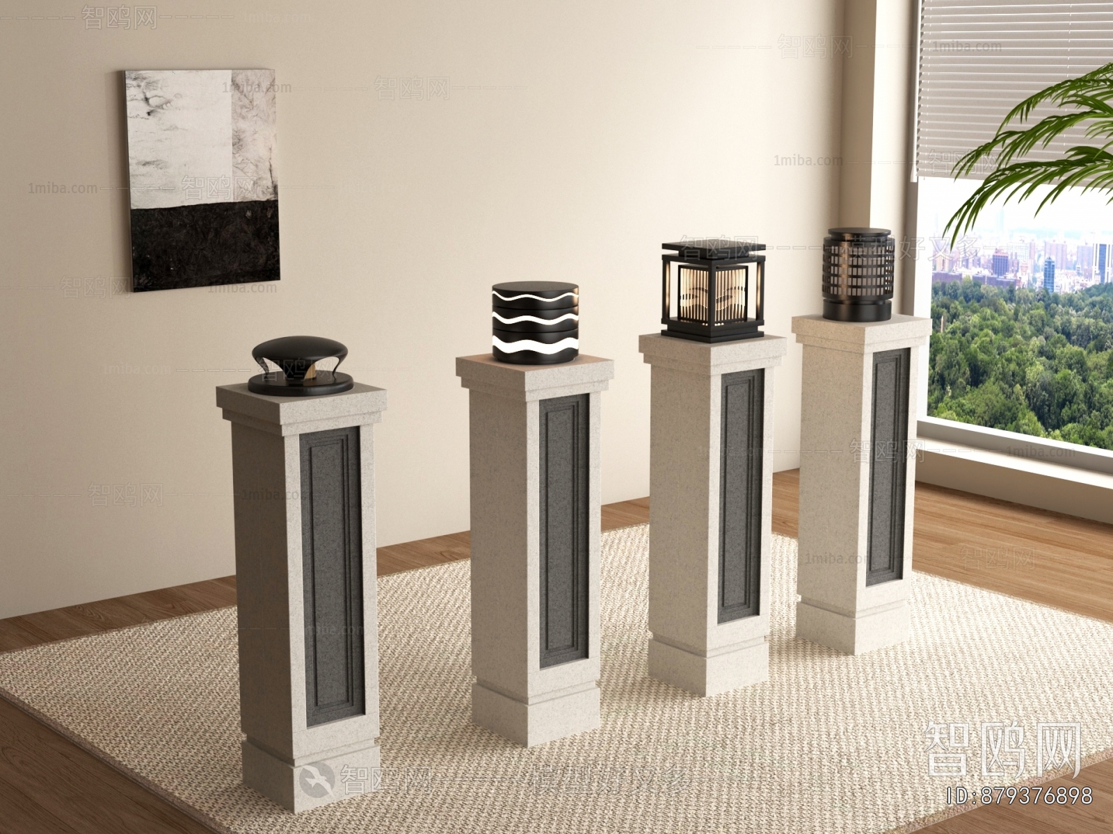 New Chinese Style Outdoor Light