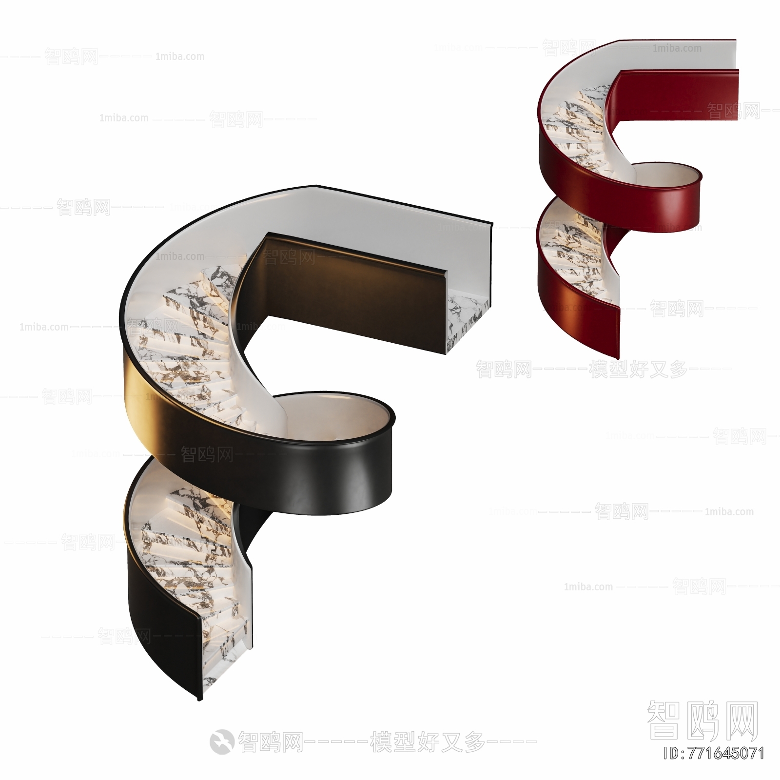 Modern Rotating Staircase