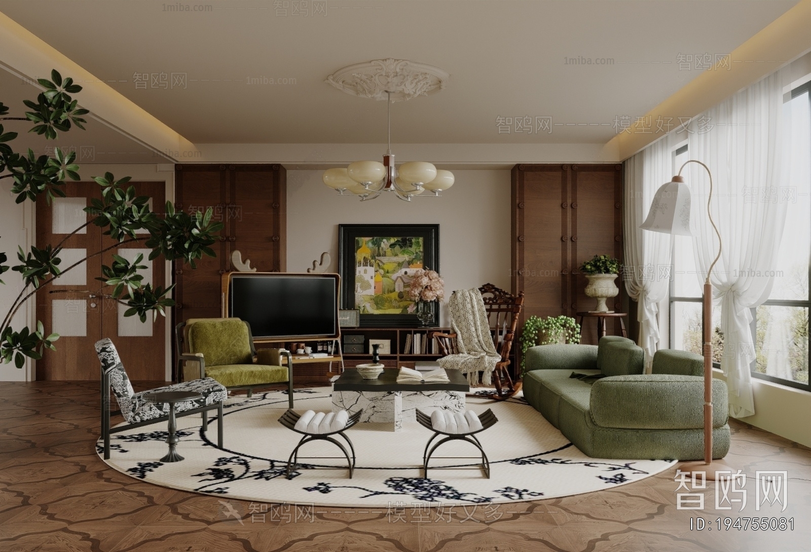 French Style A Living Room