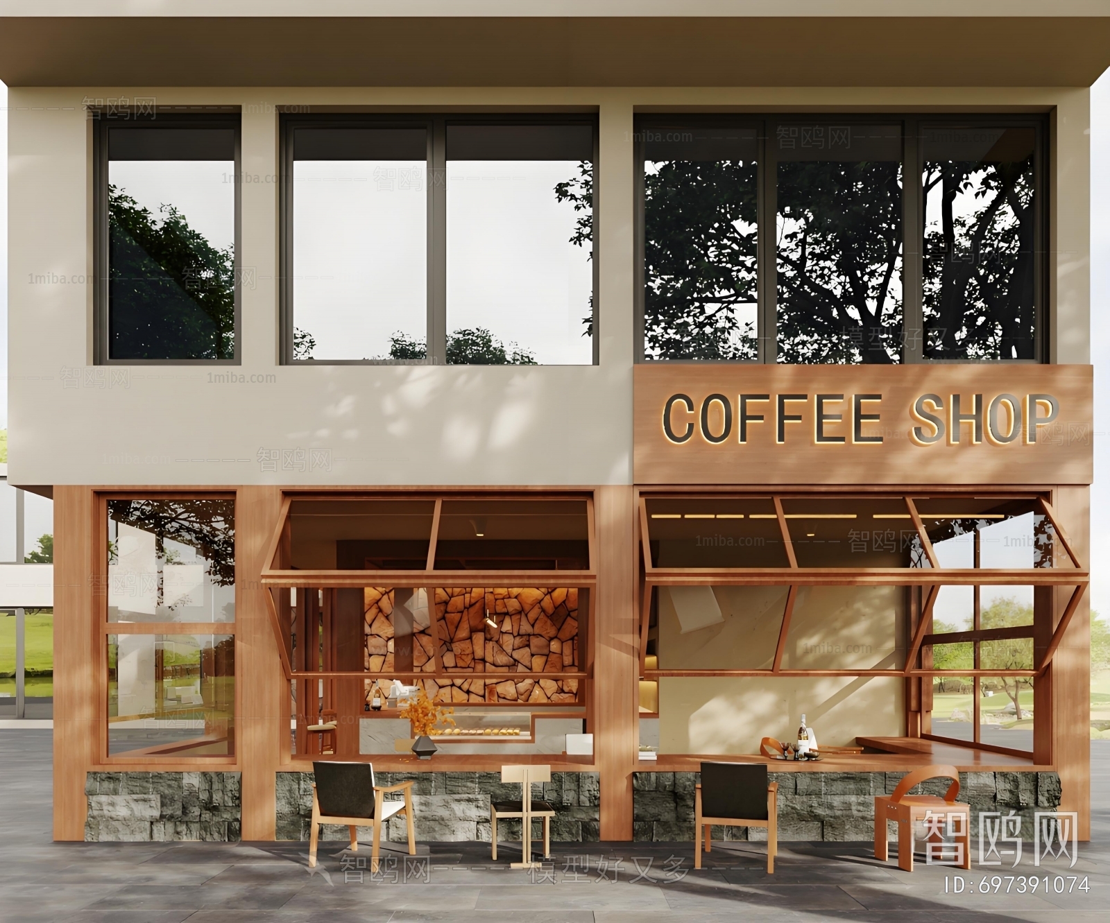 Modern Facade Element